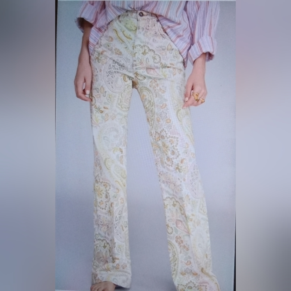 Etro paisley jeans W28 L34